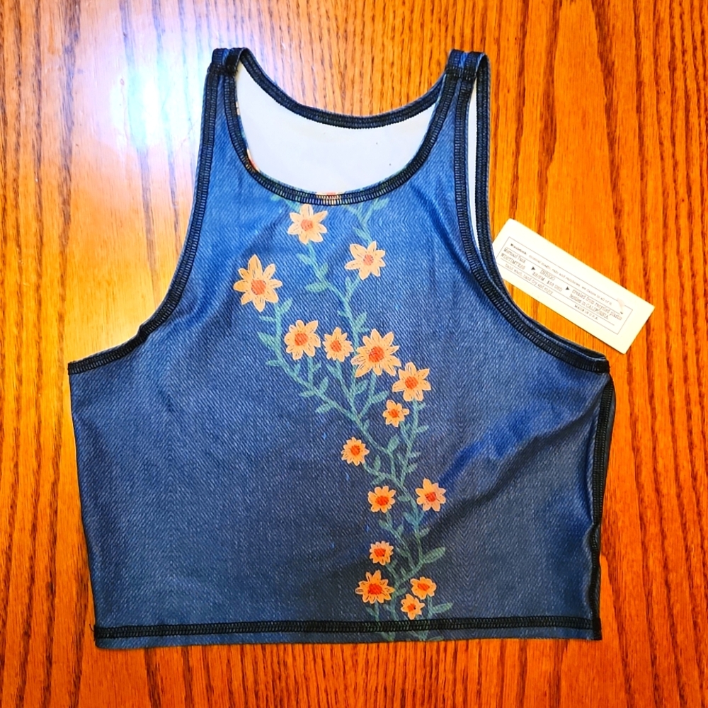 Teeki Woodstock Mermaid Tank, XS/S BRAND NEW
